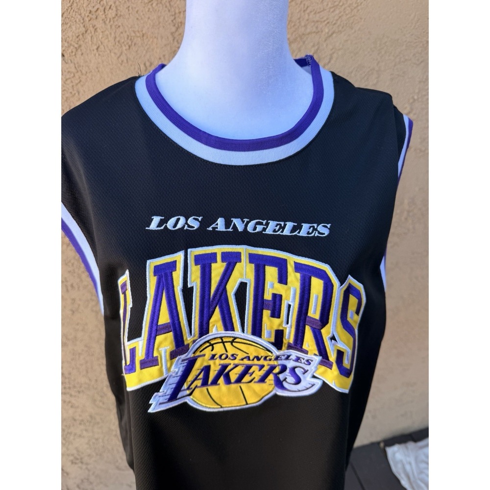 Los Angeles Lakers Jersey Mens XL Black Western Conference NBA Sports Jersey - Picture 6 of 8